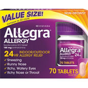Allegra Allergy 24 Hour Tablets 70 ct.
