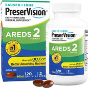 Bausch & Lomb Preservision Areds 2 120 ct.
