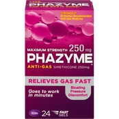 Phazyme Max Anti Gas Medicine 24 ct., 250 mg
