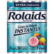 Rolaids X Strength Chewable Tablets 3 pk.