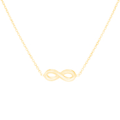 14K East 2 West Mini Infinity Necklace