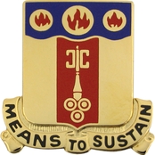 Army 35th Support Battalion Unit Crest