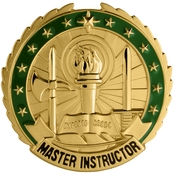 Army CSIB Instructor Master 24 Karat