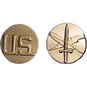 Army Enlisted Public Affairs Branch Collar Device Set