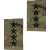 Army General Rank O-10 Tab Velcro (OCP)