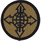 Army Patch Total Personnel Agency Subdued Hook and Loop (OCP)