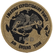 Marines Unit Patch First Marine Expedition, Subdued, Velcro (OCP)