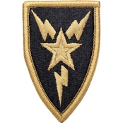 Army Patch Third Signal Brigade Subdued Hook and Loop (OCP)