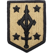 Army Patch Fourth Maneuver Enhancement Brigade Subdued Hook and Loop (OCP)