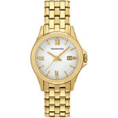 Tourneau Women's Goldtone White Dial Watch 32mm TLRB-W067