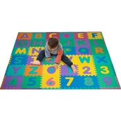 Trademark Games Alphabet and Number Puzzle Mat