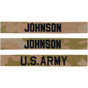 Embroidered Army OCP Nametape Kit Sew-On (Uniform Builder Item Only)