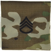 Army Rank Staff Sergeant (SSG) Sew-On (OCP) 2 pc.