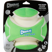 Petmate Chuckit! Max Glow Kick Fetch Ball Dog Toy, Large