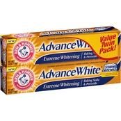 Arm & Hammer Advance White Extreme Whitening Fluoride Toothpaste 6 oz. 2 pk.