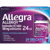 Allegra Allergy 24 Hour Gelcaps 24 ct.