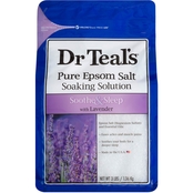 Dr Teal's Lavender Pure Epsom Salt Soaking Solution 3 lb. Bag