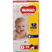 Huggies Snug and Dry Diapers Size 2 (12-18 lb.) Choose Count