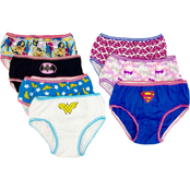 DC Comics Little Girls Justice League Panties 7 Pk.