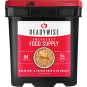 ReadyWise Emergency Food Entree and Breakfast Package 84 servings