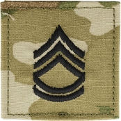 Army Rank Sergeant First Class (SFC) Hook & Loop (OCP) 2 pc.