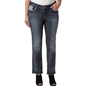 Silver Jeans Co. Plus Size Suki Mid Straight Jeans