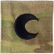 Army Chaplain Collar Device with Hook Muslim (OCP)