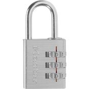 Master Lock 1-3/16 in. Wide Set Your Own Combination Lock