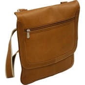 Piel Leather Small Vertical Messenger