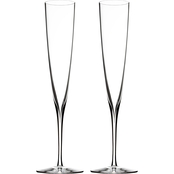 Waterford Elegance 2 pc. Champagne Trumpet Glass Set