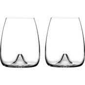 Waterford Elegance 2 pc. Stemless Wine Glass Set