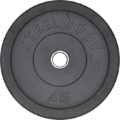 Steelbody 45 lb. Rubber Olympic Plate