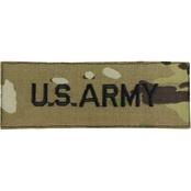Army Label Embroidered Digital 5 in. Sew-on Subdued (OCP)