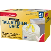 Exchange Select Tall Kitchen Drawstring Bags 45 ct., 13 gal.