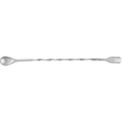 True Cocktail Spoon with Fork