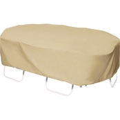 Smart Living 110 in. Oval Table Set Cover