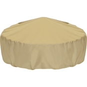 Two Dogs Designs 60 In. Fire Pit Cover, Khaki