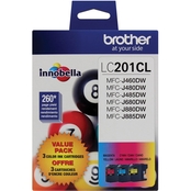 Brother LC2013PKS Cyan, Magenta and Yellow Ink Cartridge Value Pack