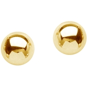 14K Yellow Gold 0.16 in. Ball Stud Earrings