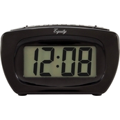 Equity by La Crosse Super Loud LCD Digital Alarm Clock