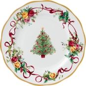 Royal Albert Old Country Roses Christmas Tree Dinner Plate