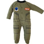 Trooper Clothing Infant Boys Flight Suit Crawler