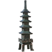Design Toscano The Nara Temple: Asian Garden Pagoda Sculpture