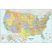 United States Dry Erase Map