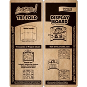 Artskills Tri Fold Display Board 22 x 44 in.