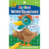 School Zone My First Word Searches Little Busy Book