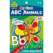 School Zone My First ABC Animals Little Busy Book
