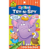School Zone My First Try N Spy Little Busy Book