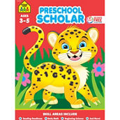 School Zone Preschool Scholar Deluxe Edition Workbook