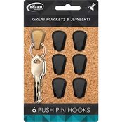 The Board Dudes Push Pin Hooks 6 ct.